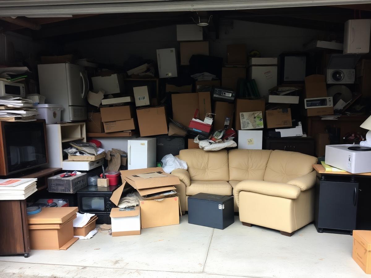 Before — Overland Park garage clean out